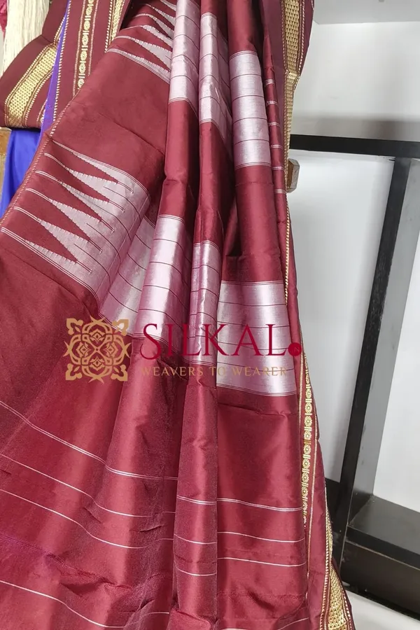 Ilkal_Temple_Cotton_Silk_Saree_SKL03782