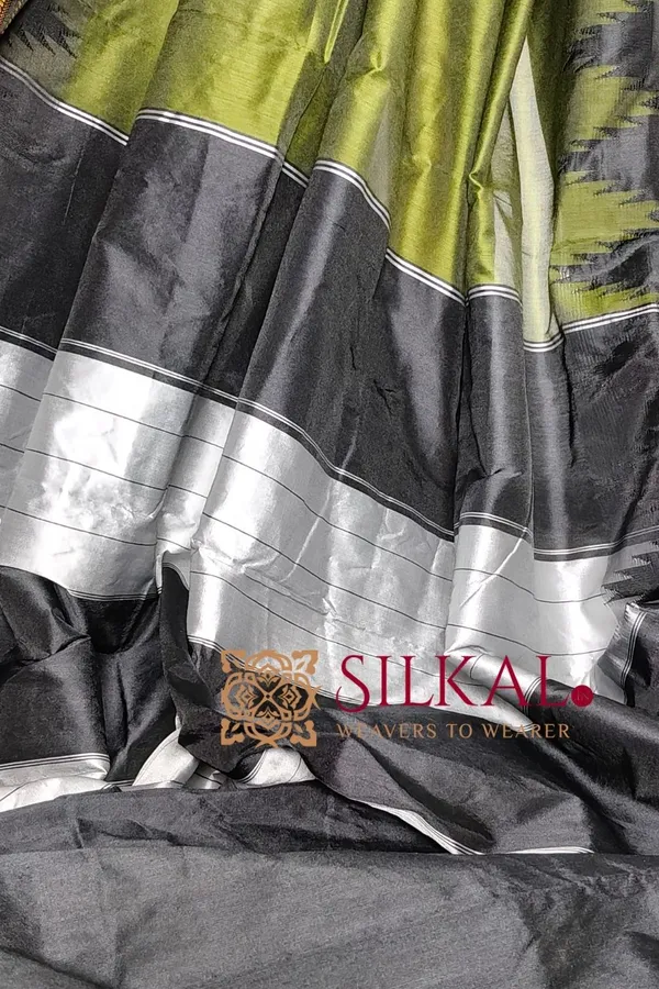 Ilkal_Temple_Cotton_Silk_Saree_SKL2031