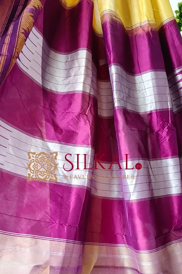 Ilkal_Temple_Cotton_Silk_Saree_SKL2034