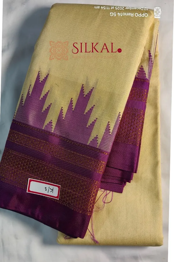 Ilkal_Temple_Cotton_Silk_Saree_SKL2075