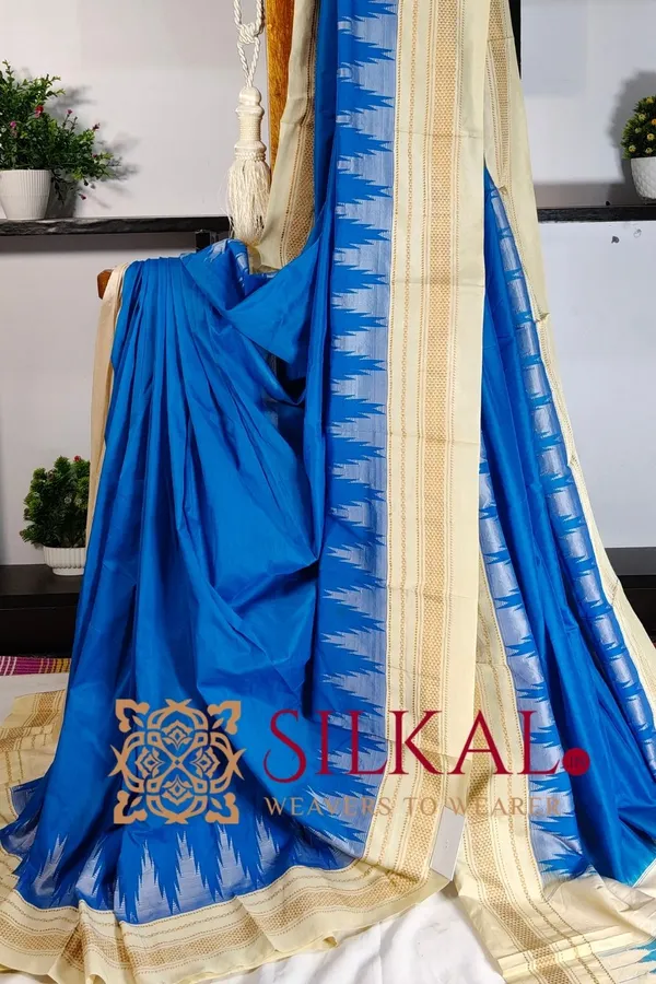 Ilkal_Temple_Cotton_Silk_Saree_SKL2092