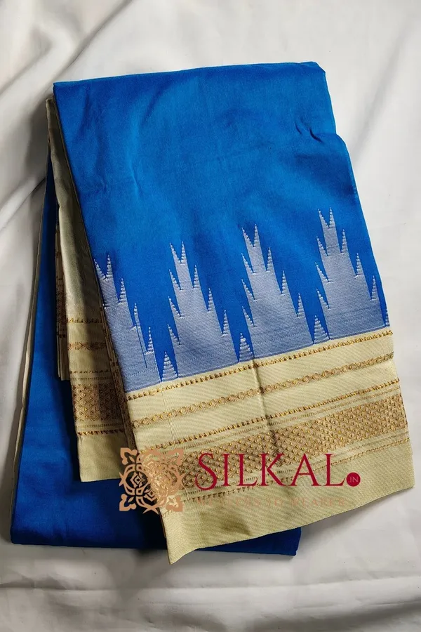 Ilkal_Temple_Cotton_Silk_Saree_SKL2092