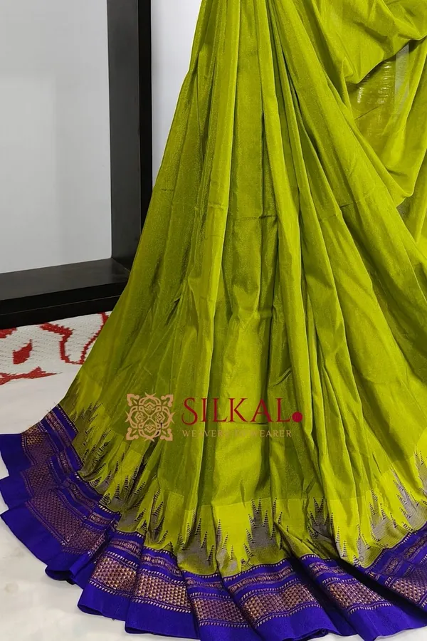 Ilkal_Temple_Cotton_Silk_Saree_SKL3094