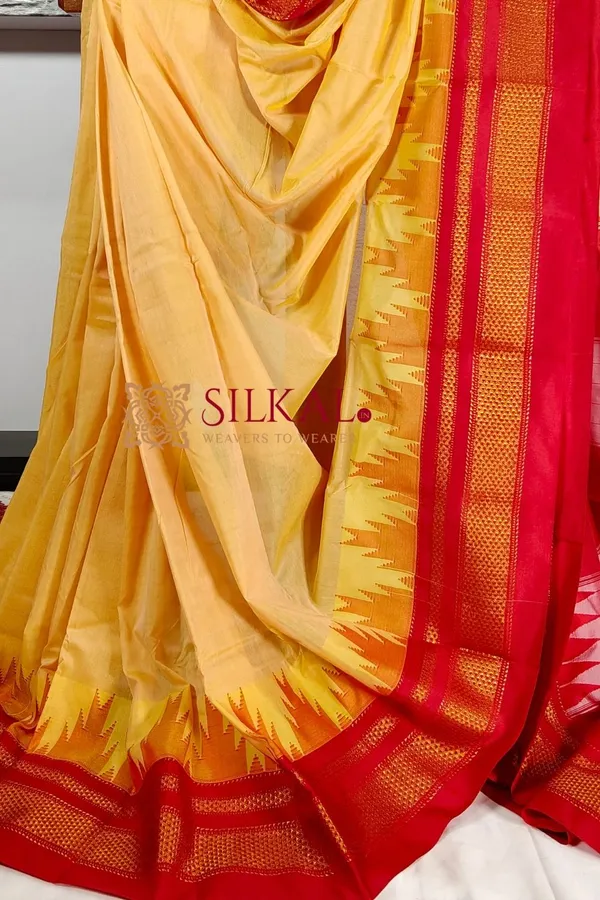 Ilkal_Temple_Cotton_Silk_Saree_SKL3108
