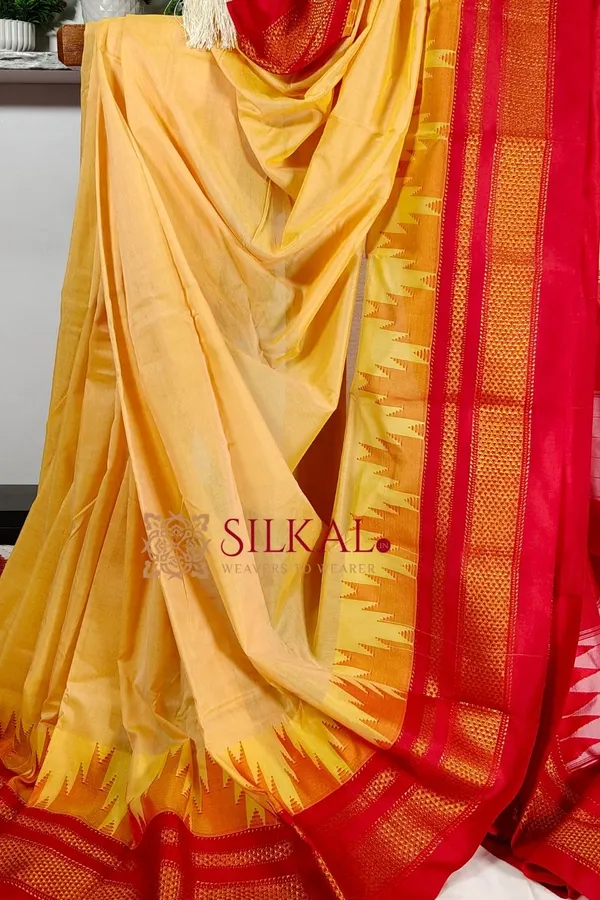 Ilkal_Temple_Cotton_Silk_Saree_SKL3108
