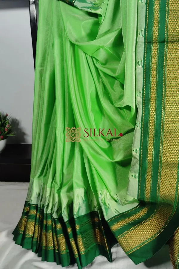 Ilkal_Temple_Cotton_Silk_Saree_SKL_1945