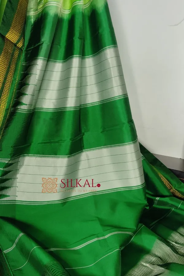 Ilkal_Temple_Cotton_Silk_Saree_SKL_1945