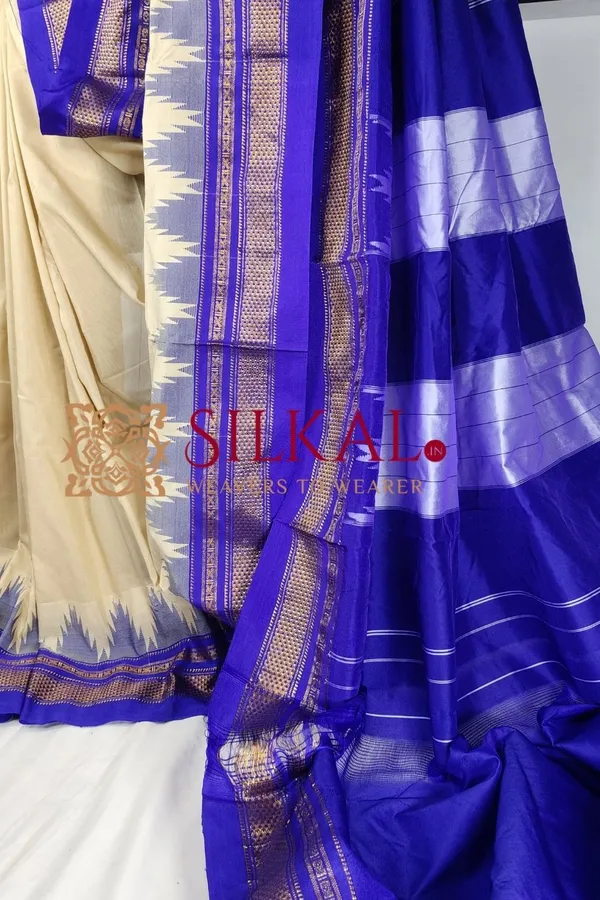 Ilkal_Temple_Cotton_Silk_Saree_Saree_Code-03277