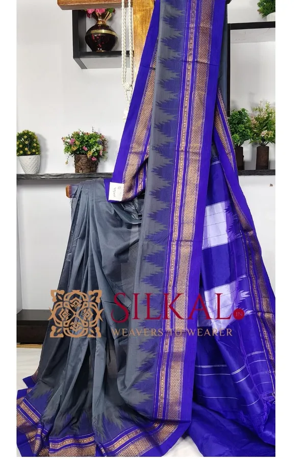 Ilkal_Temple_Cotton_Silk_Saree_Saree_Code-03381