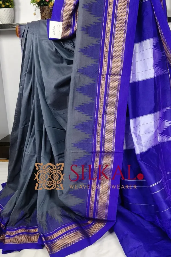 Ilkal_Temple_Cotton_Silk_Saree_Saree_Code-03381