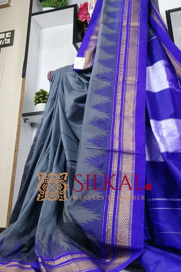 Ilkal_Temple_Cotton_Silk_Saree_Saree_Code-03381
