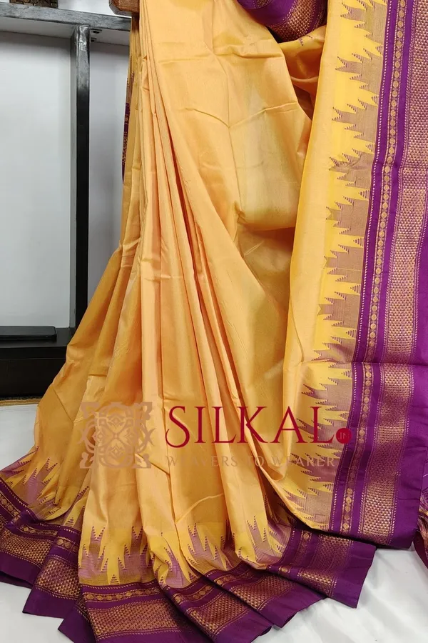 Ilkal_Temple_Cotton_Silk_Saree_Saree_Code-03383