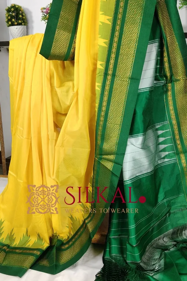 Ilkal_Temple_Cotton_Silk_Saree_Saree_Code-03384