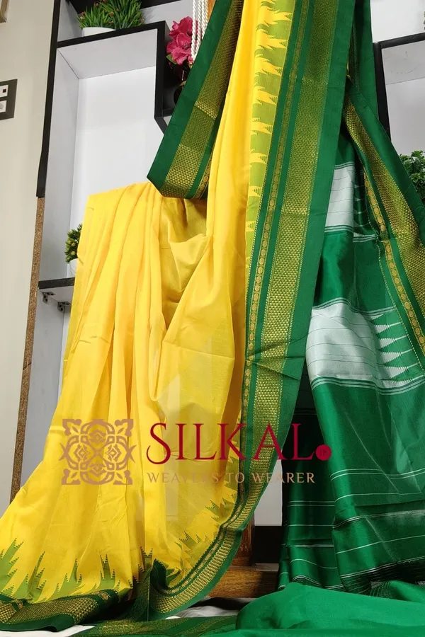 Ilkal_Temple_Cotton_Silk_Saree_Saree_Code-03384