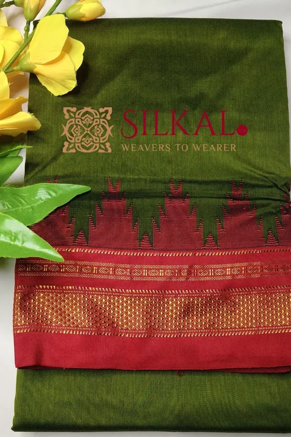 Ilkal_Temple_Cotton_Silk_Saree_Saree_Code-_SKL03385