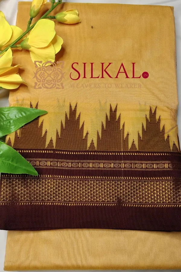 Ilkal_Temple_Cotton_Silk_Saree_Saree_Code-_SKL03386