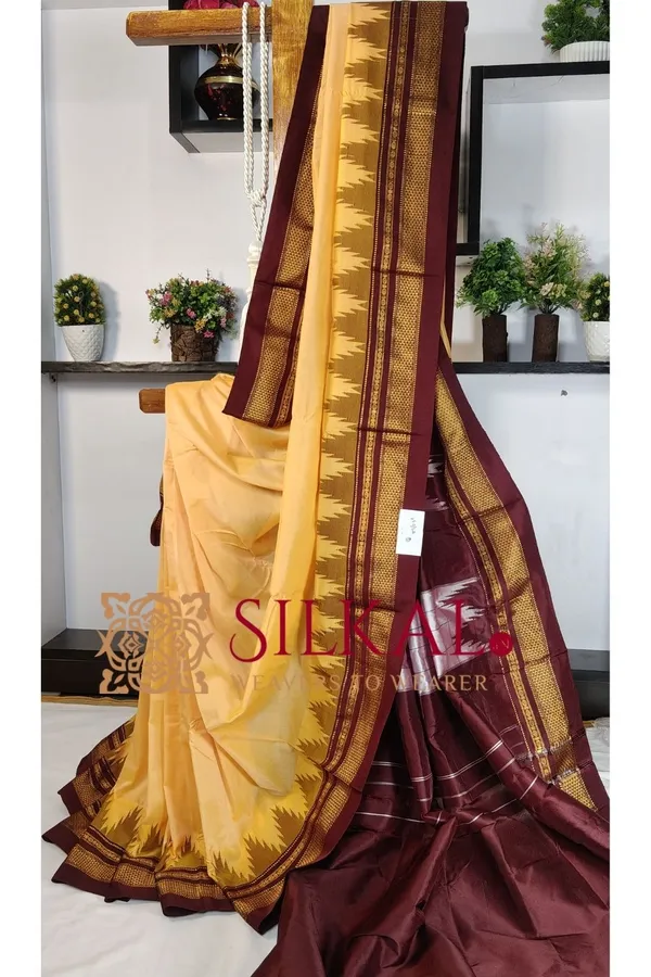 Ilkal_Temple_Cotton_Silk_Saree_Saree_Code-_SKL03386