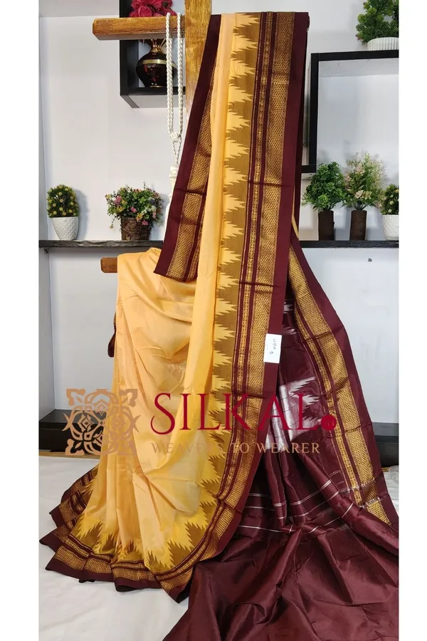 Ilkal_Temple_Cotton_Silk_Saree_Saree_Code-_SKL03386