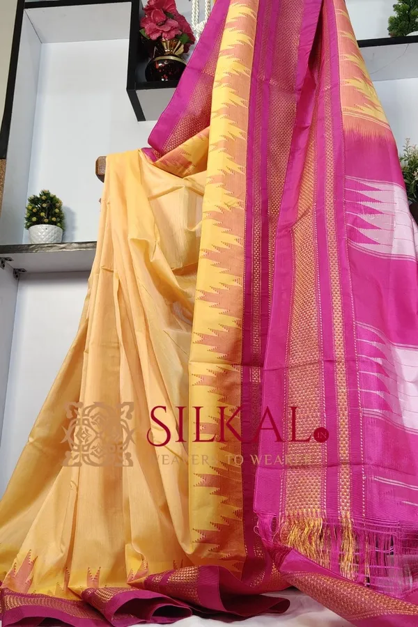 Ilkal_Temple_Cotton_Silk_Saree_Saree_Code-_SKL03388