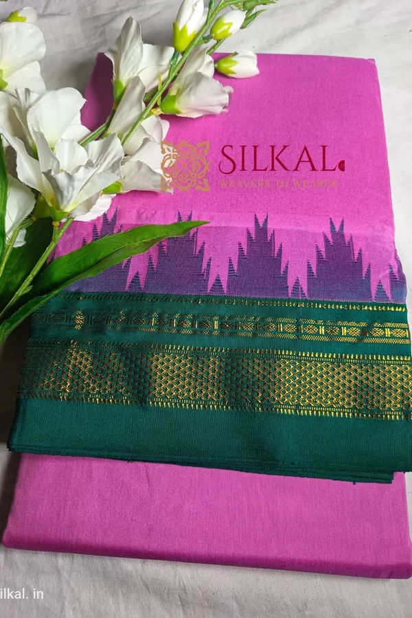 Ilkal_Temple_Cotton_Silk_Saree_Saree_Code-_SKL1123