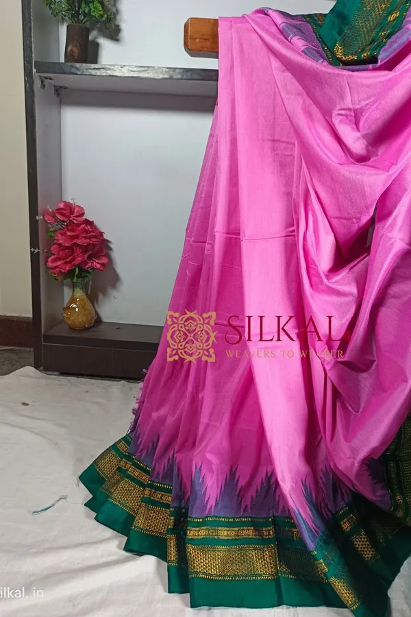 Ilkal_Temple_Cotton_Silk_Saree_Saree_Code-_SKL1123