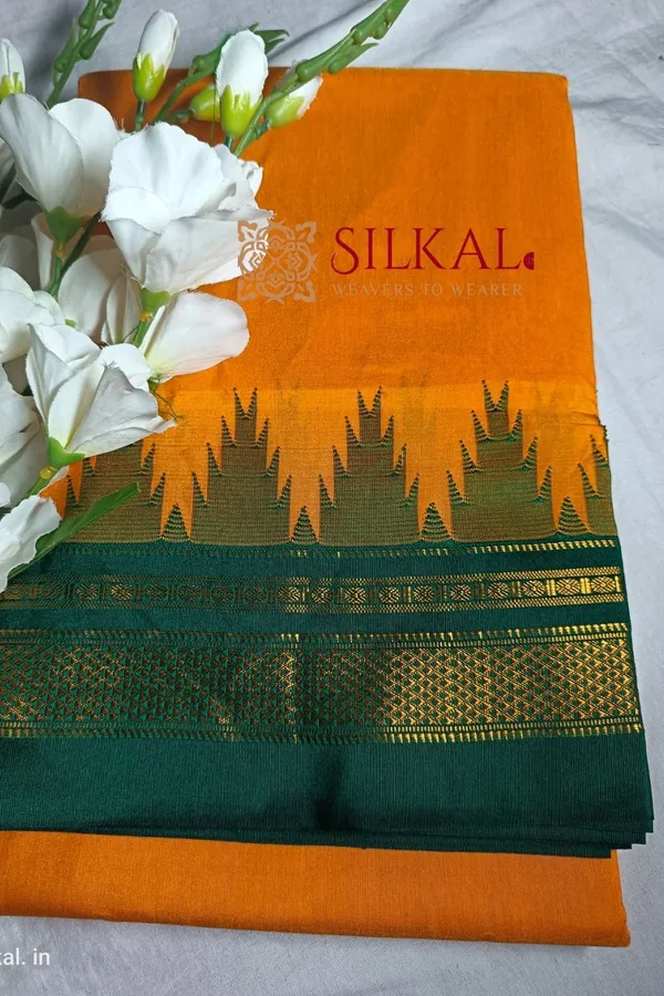 Ilkal_Temple_Cotton_Silk_Saree_Saree_Code-_SKL1077