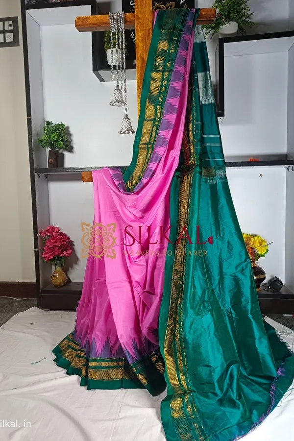 Ilkal_Temple_Cotton_Silk_Saree_Saree_Code-_SKL1123