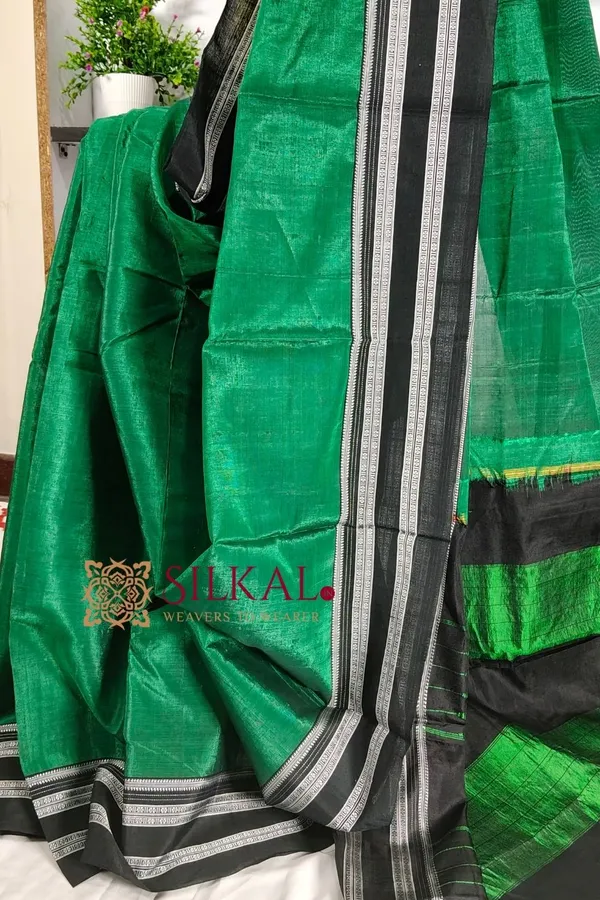 Ilkal_Viscose_Cotton_Silk_Gayatri_Handloom_Saree_SKL2018