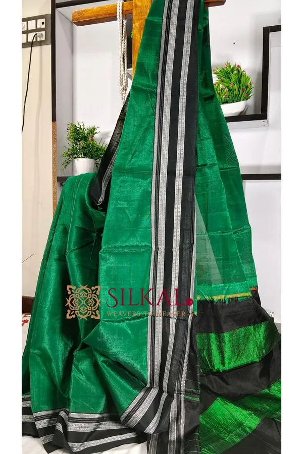 Ilkal_Viscose_Cotton_Silk_Gayatri_Handloom_Saree_SKL2018
