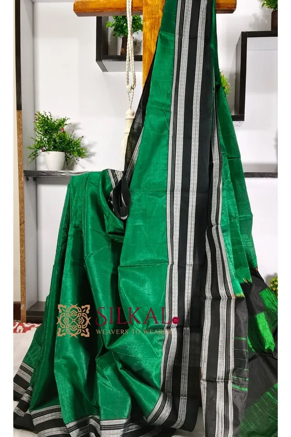 Ilkal_Viscose_Cotton_Silk_Gayatri_Handloom_Saree_SKL2018