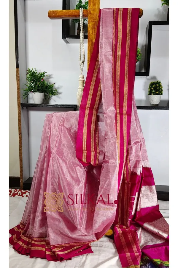 Ilkal_Viscose_Cotton_Silk_Gayatri_Handloom_Saree_SKL2030