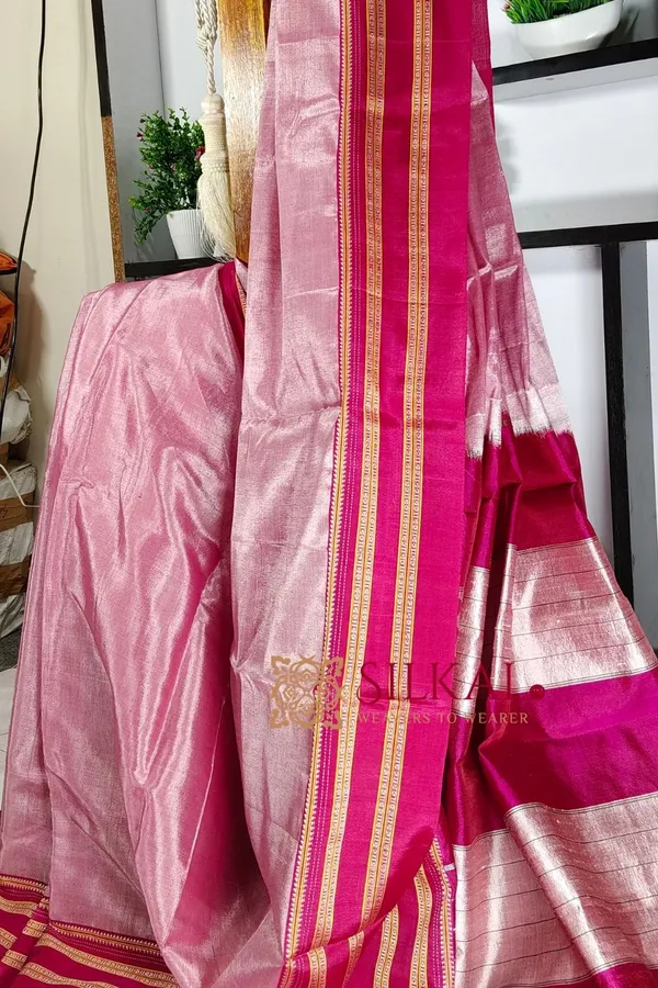 Ilkal_Viscose_Cotton_Silk_Gayatri_Handloom_Saree_SKL2030