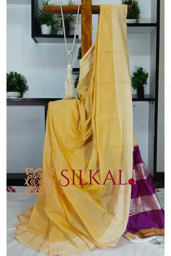 Ilkal_Viscose_Cotton_Silk_Handloom_Saree_SKL3205