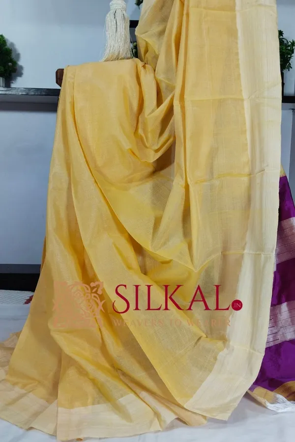 Ilkal_Viscose_Cotton_Silk_Handloom_Saree_SKL3205