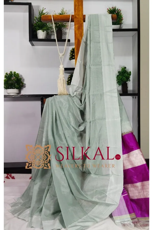 Ilkal_Viscose_Cotton_Silk_Handloom_Saree_SKL3207