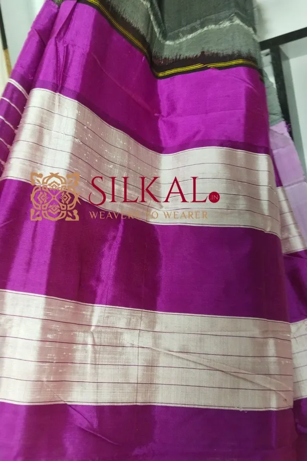 Ilkal_Viscose_Cotton_Silk_Handloom_Saree_SKL3210