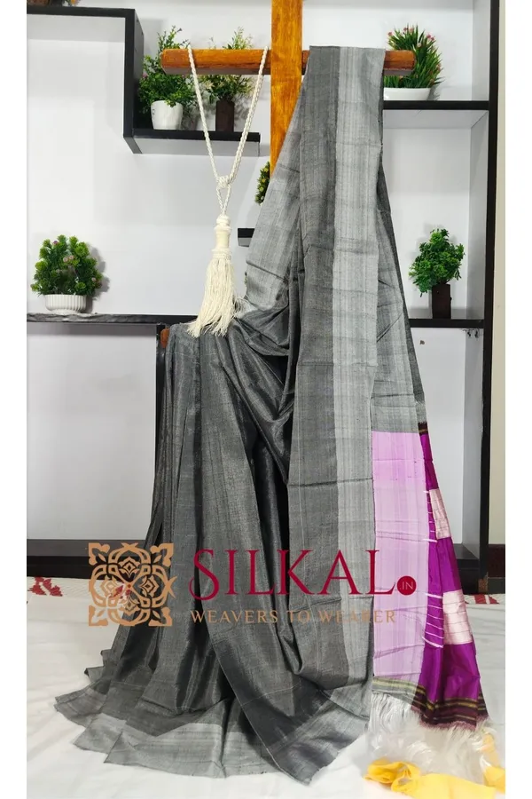Ilkal_Viscose_Cotton_Silk_Handloom_Saree_SKL3210