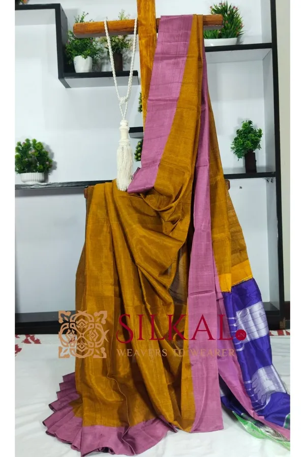 Ilkal_Viscose_Cotton_Silk_Handloom_Saree_SKL3213