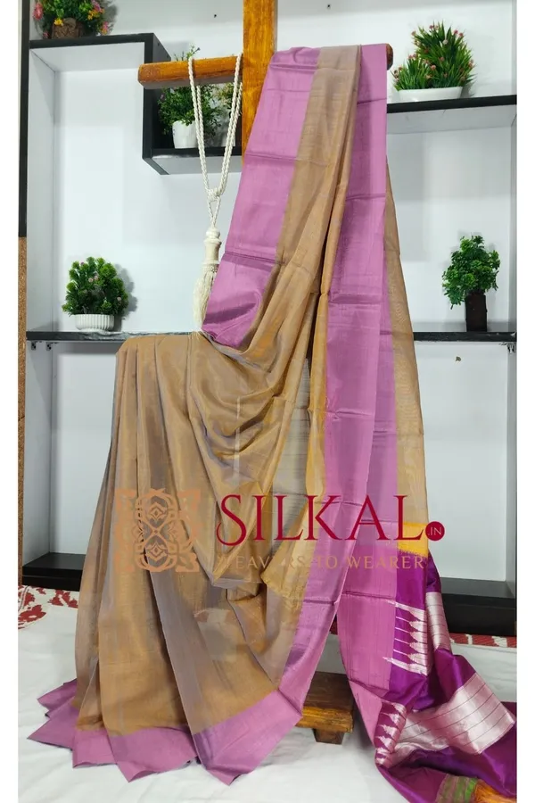 Ilkal_Viscose_Cotton_Silk_Handloom_Saree_SKL3216
