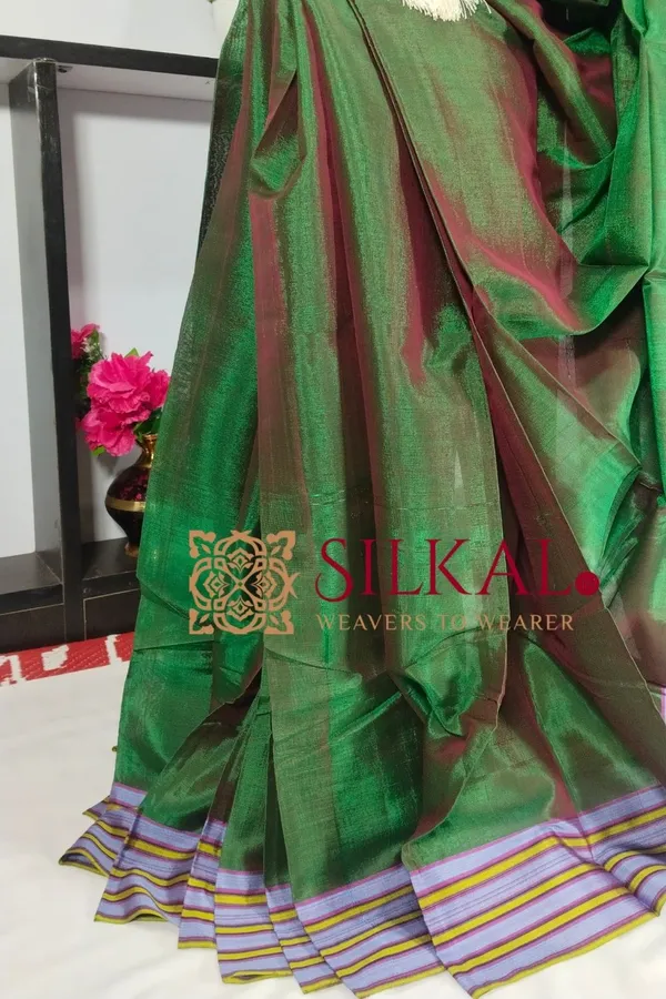 Ilkal_Viscose_Cotton_Silk_Handloom_Saree_SKL3217