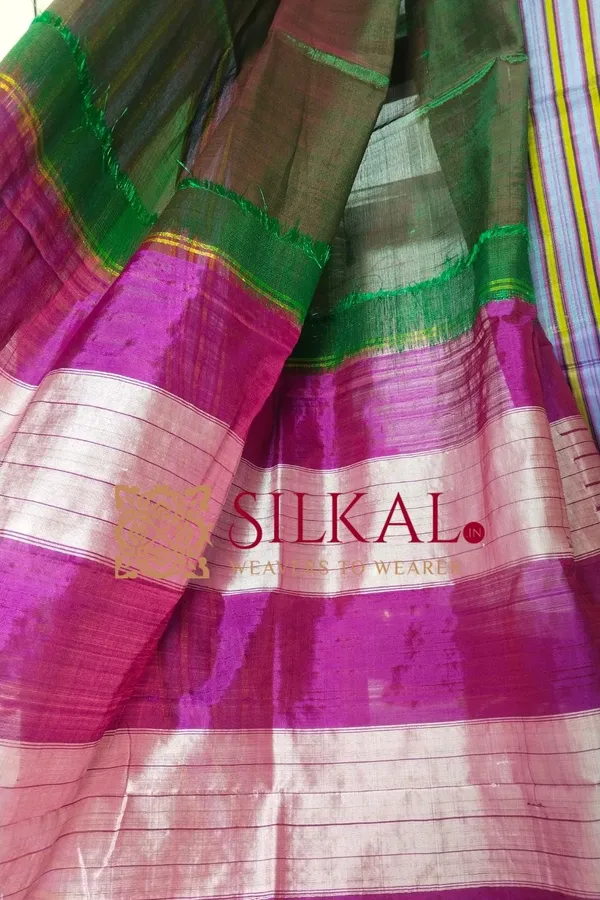 Ilkal_Viscose_Cotton_Silk_Handloom_Saree_SKL3217