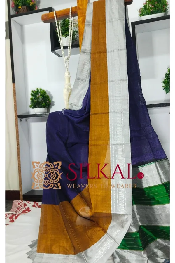 Ilkal_Viscose_Cotton_Silk_Handloom_Saree_SKL3221