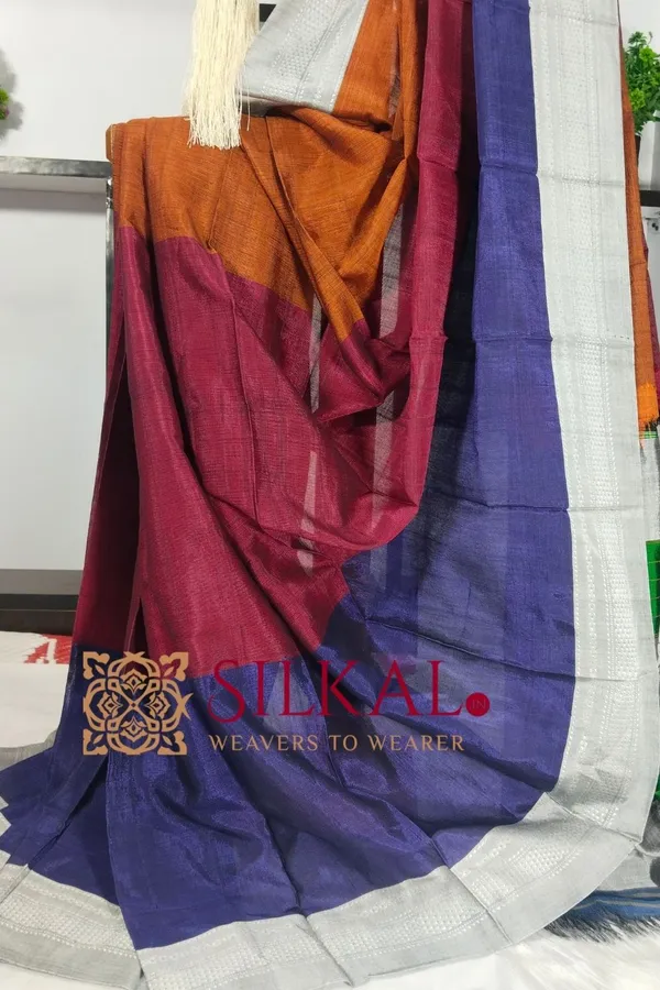 Ilkal_Viscose_Cotton_Silk_Handloom_Saree_SKL3222