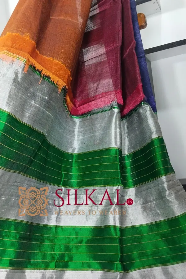 Ilkal_Viscose_Cotton_Silk_Handloom_Saree_SKL3222