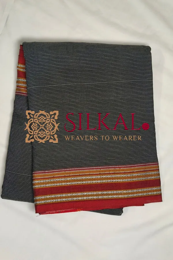 Ilkal_Viscose_Silk_Kaddi_Saree_With_Gomi_Border_Saree_Code-_SKL03339