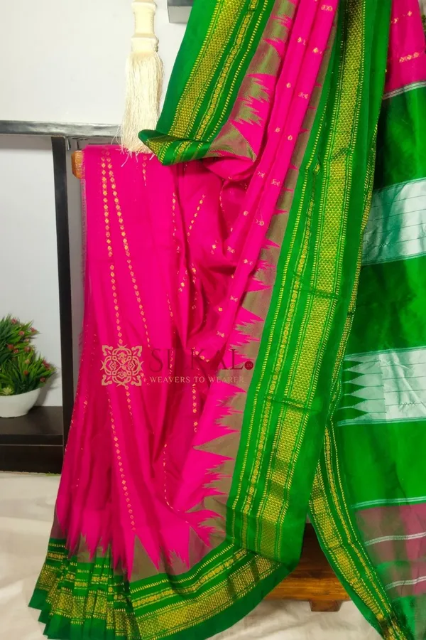 Ilkal_Zari_Temple_Cotton_Silk_Saree_Code-_SKL1853