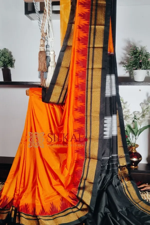 Ilkal_Cotton_Silk_Temple_Saree_Saree_Code-_SKL1244