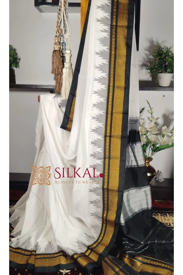 Ilkal_Cotton_Silk_Temple_Saree_Code-_SKL1479