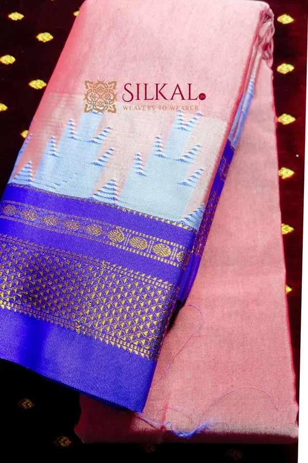 Ilkal_Cotton_Silk_Temple_Saree_Saree_Code-_SKL1316
