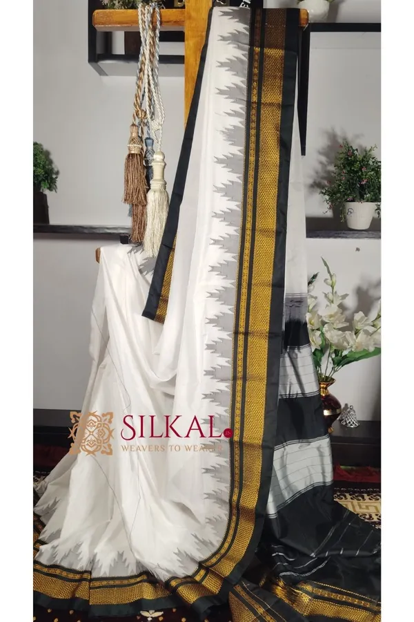 Ilkal_Cotton_Silk_Temple_Saree_Code-_SKL1479